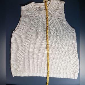 Loft knit pull over sweater vest XL
